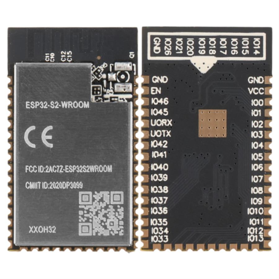 ESP32-S2-WROOM WiFi Bluetooth Mikrodenetleyici Geliştirici Modülü 2.4GHz Kablosuz Haberleşme ve IOT Geliştirme Birimi