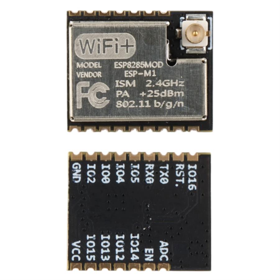 ESP8285-M1 WiFi Modülü 2.4GHz Kablosuz Alıcı Verici IPEX Anten Girişli Haberleşme Kartı