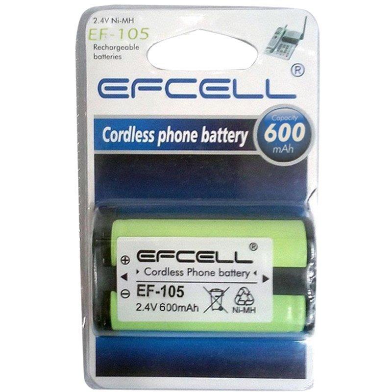Efcell EF-105 2.4 V-600 mAh Telsiz Pili