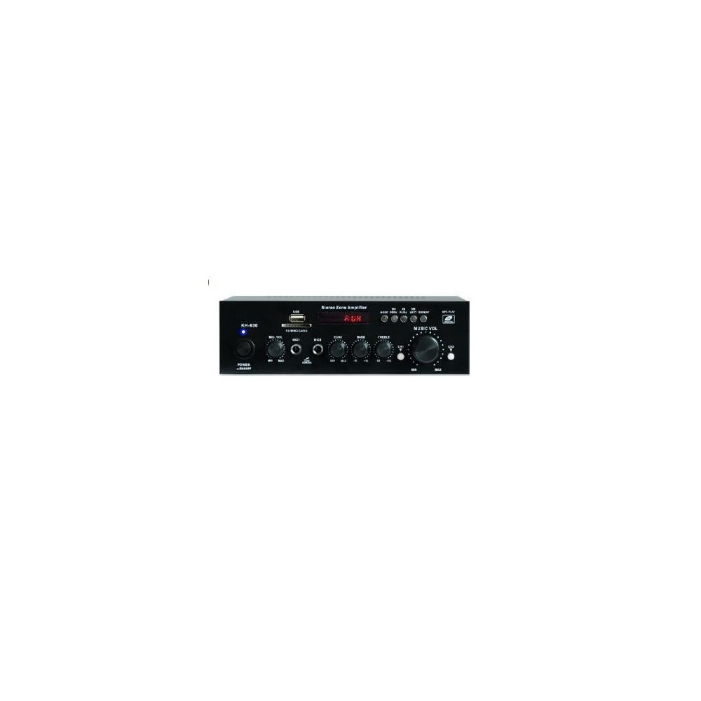 Electro Master EP-9300 80 Watt 2 Kanal 100V Hat Trafolu Anfi