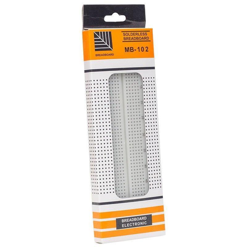 Elektromer MB-102 830 Delik 16.5Mm/5.4Mm/0.85Mm Büyük Boy Bread Board