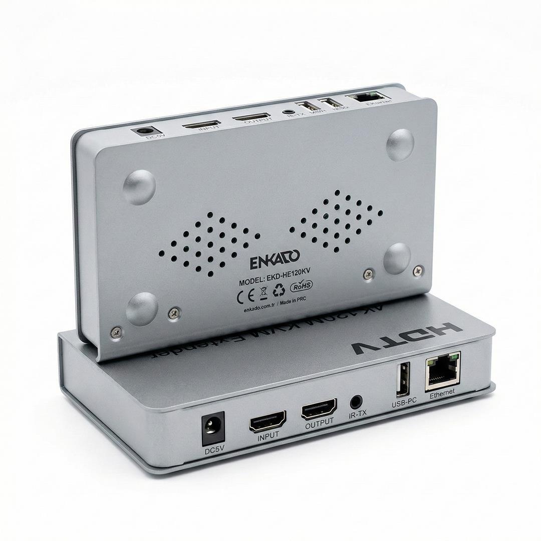 Enkado EKD-HE120KVM 4K 120 Metre HDMI USB KVM Extender