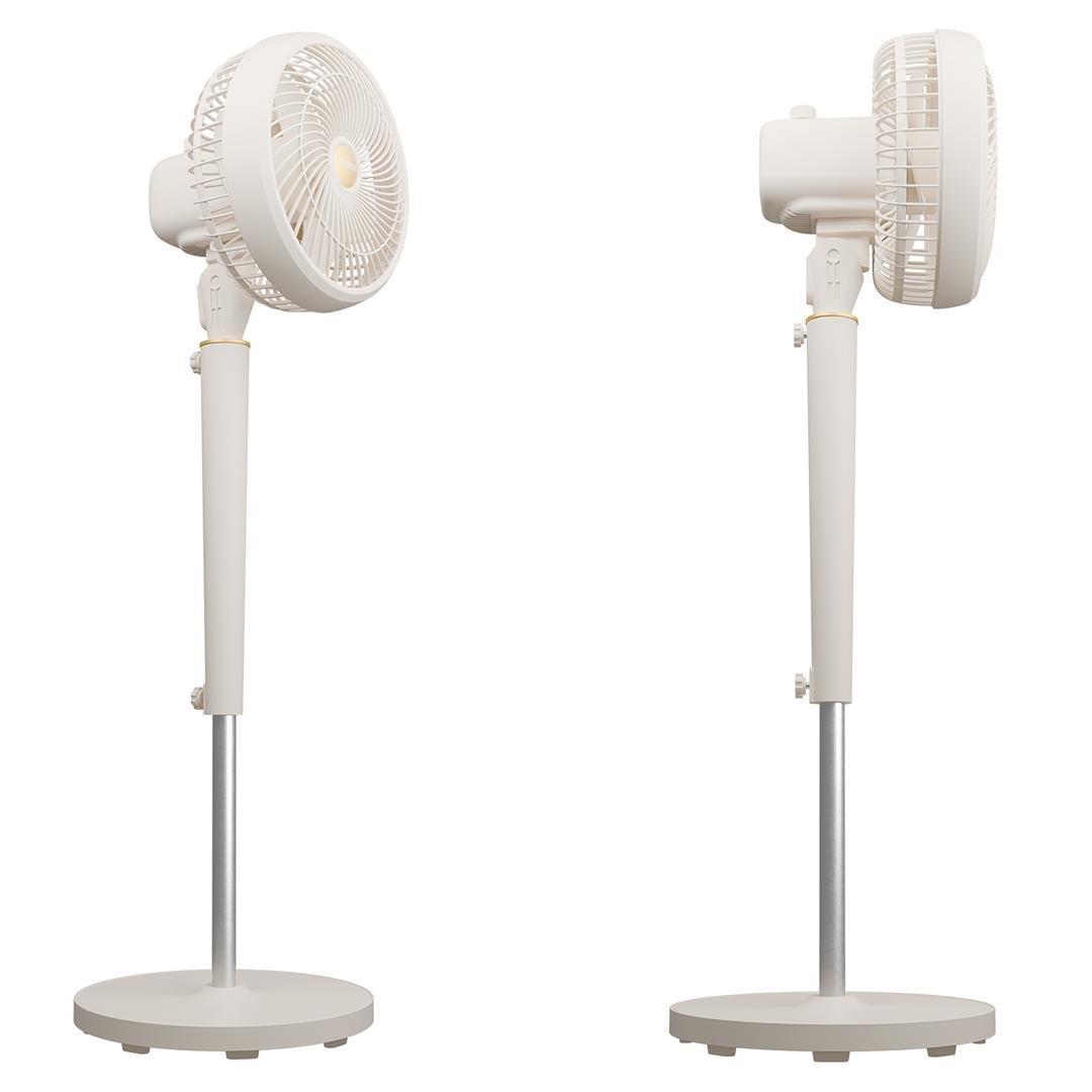 Everest Fan12 Dynabreeze 9 70 Watt 3 Hız Kademeli 2000RPM Çift Motorlu Vantilatör Krem Gold