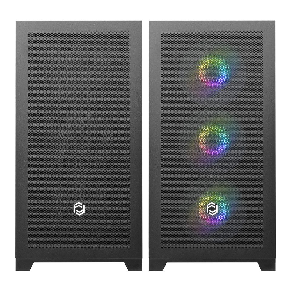 FRISBY 600W+80 BRONZE FC-9475G CREVO Gaming Mid-Tower PC Kasası