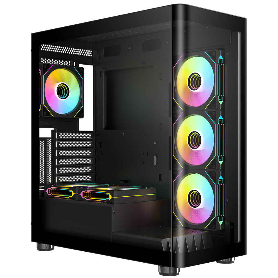 FRISBY FC-9570G VANTA-G 750W 80+ Bronze Siyah Mid Tower ATX Kasa