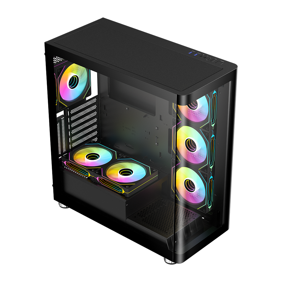 FRISBY FC-9570G VANTA-G 750W 80+ Bronze Siyah Mid Tower ATX Kasa
