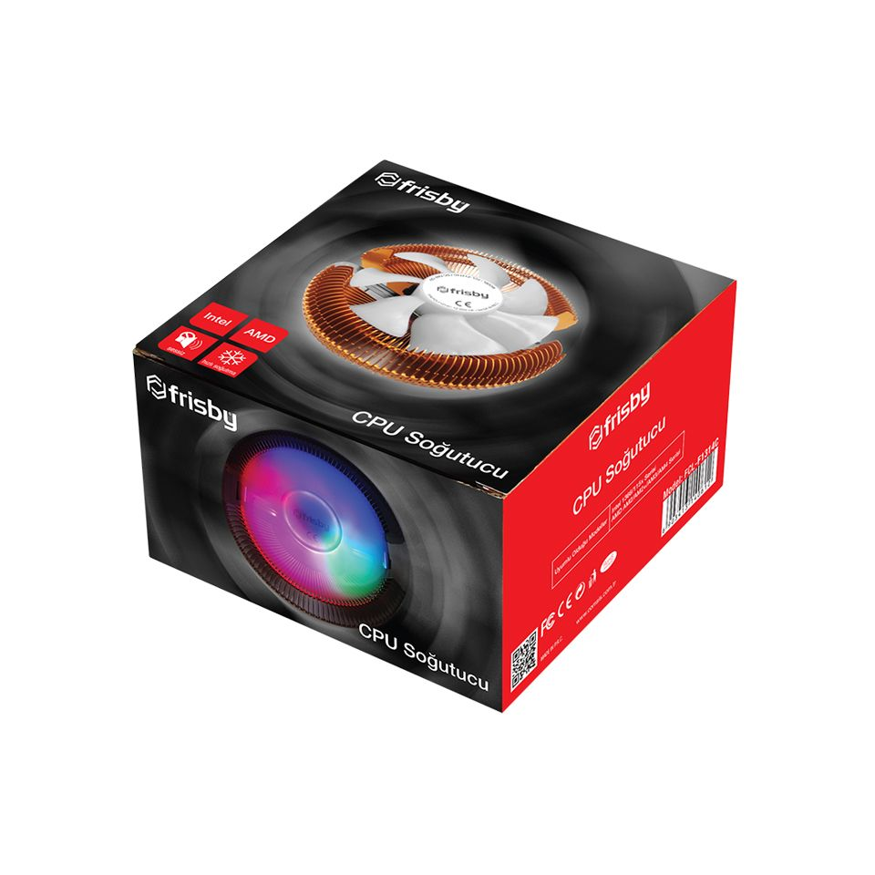 FRISBY FCL-F1314C AM4-1151p Hava Soğutmalı İşlemci Fanı