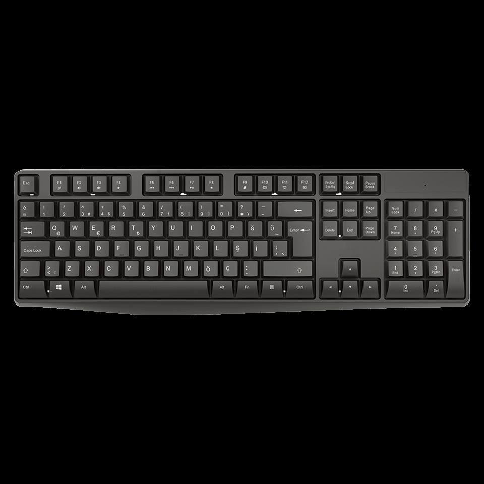 FRISBY FK-4875QU KABLOSUZ MM KLAVYE MOUSE SET