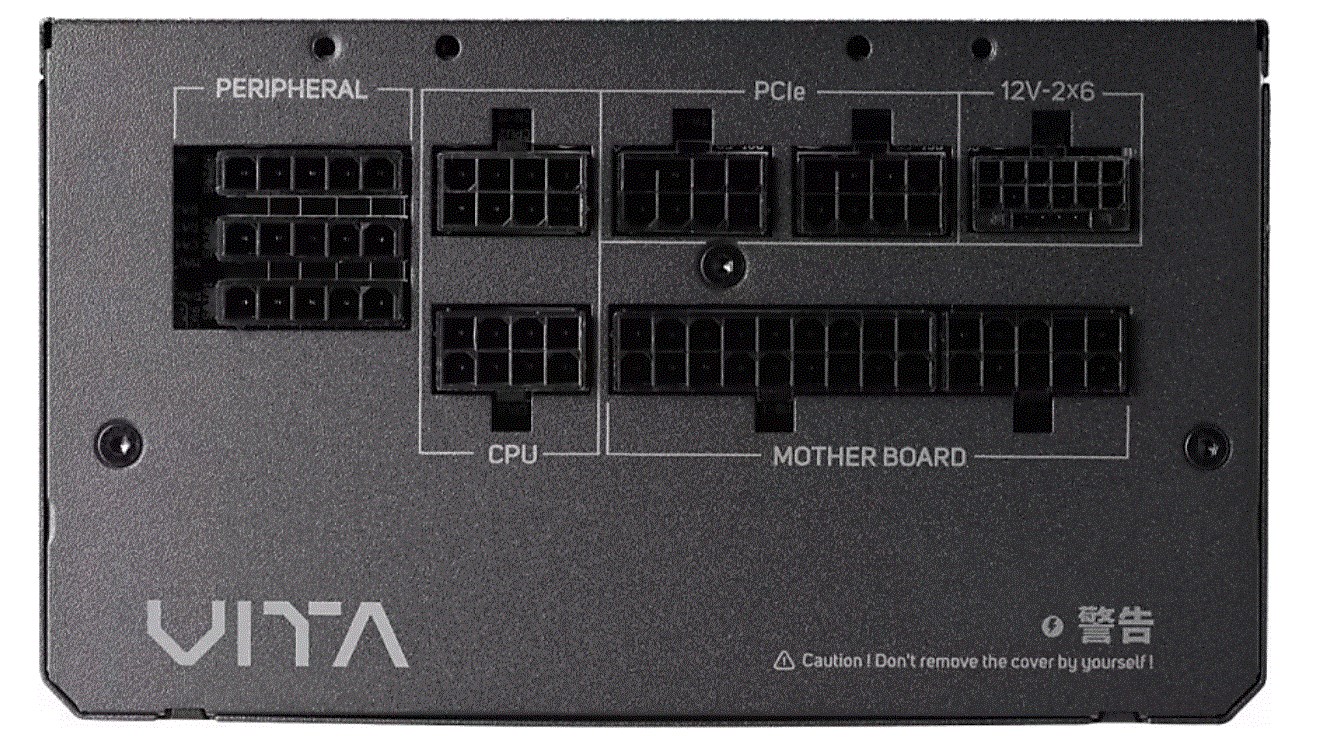 FSP VITA-850GM 850W 80+ Gold Siyah 12cm Fanlı (Tak Çıkar Kablolu) Power Supply