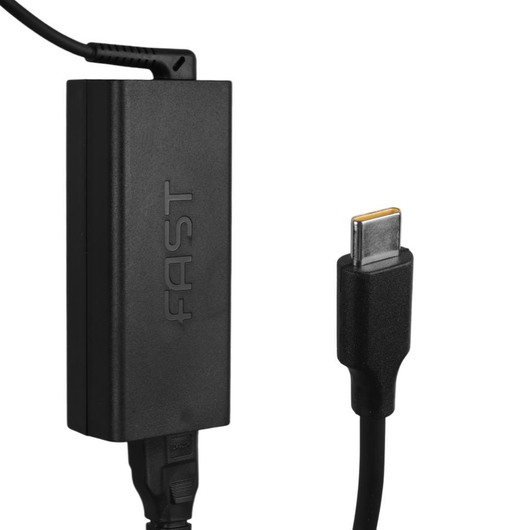 Fast FST65W 3.25A 65W Type-C USB-C Notebook Adaptör 5V/9V/12V/15V/20V DC Universal 100-240V AC