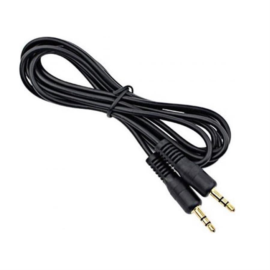 Powermaster PM-26896 Siyah 3.5 Mm Stereo Erkek-Erkek 1.5 Metre Aux Kablo