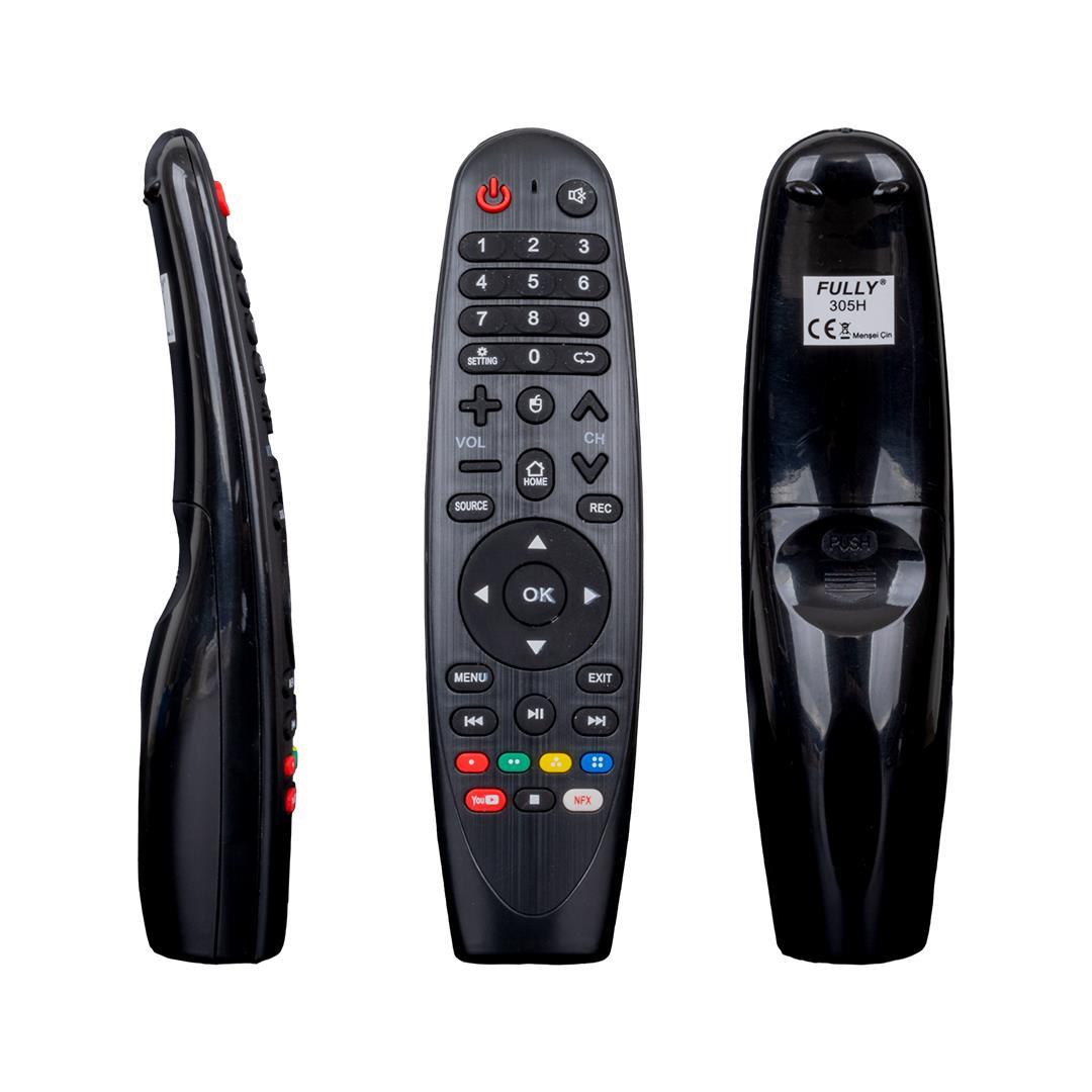 Fully Telenova YouTube-Netflix Tuşlu LCD-LED Ses Komutsuz LED TV Kumanda