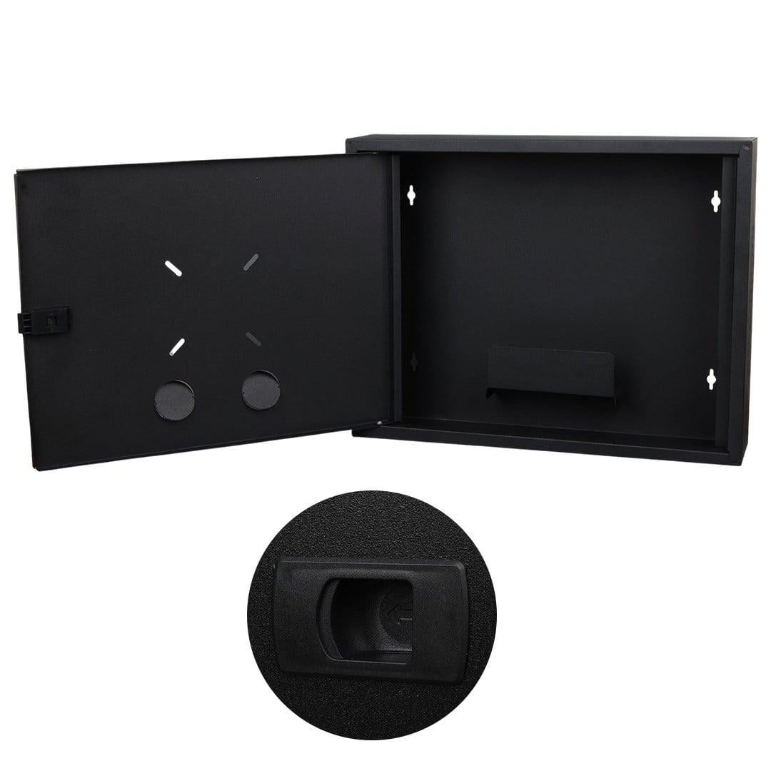 Fury 45x35x10cm Dik Tip Siyah DVR / NVR Güvenlik Kabini Pano