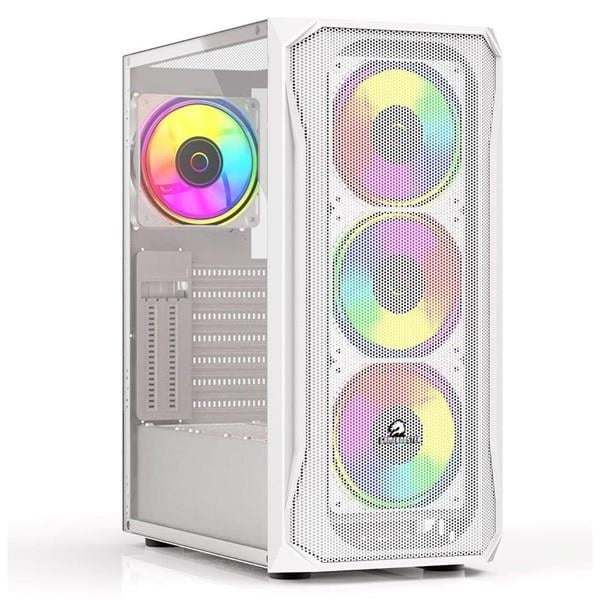 GAMEBOOSTER GB-T005MW Gaming Mid-Tower PC Kasası Beyaz