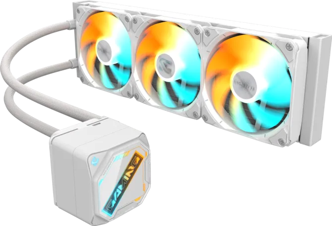 GIGABYTE 360MM GAMING 360 ICE ARGB AM5-1851p Sıvı Soğutmalı İşlemci Fanı Bayaz