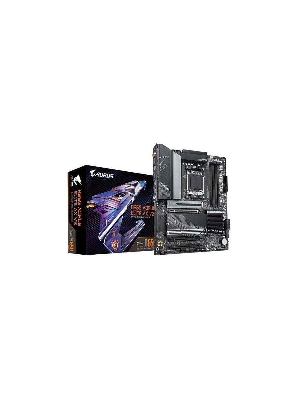 GIGABYTE AORUS ELITE AX v2 B650 DDR5 HDMI DP PCIE 4.0 AM5 ATX