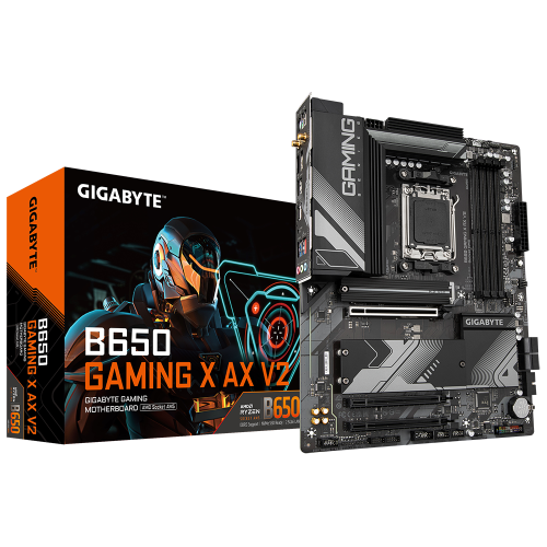 GIGABYTE B650M GAMING X AX WIFI-6E DDR5 HDMI DP PCIe 16X v4.0 AM5 ATX