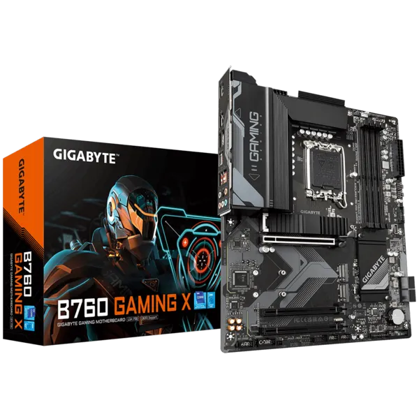 GIGABYTE B760 GAMING X DDR4 HDMI DP PCIE 4.0 1700p ATX