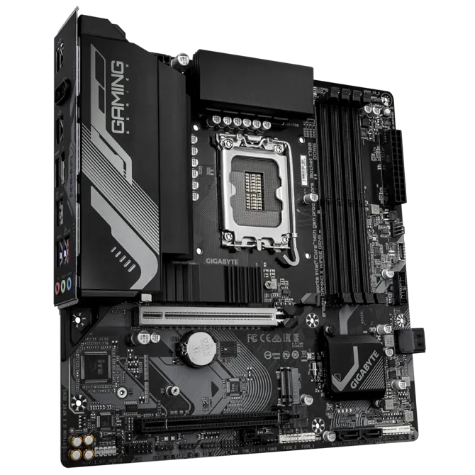 GIGABYTE B760M GAMING X AX WIFI-6E DDR5 HDMI DP PCIE 4.0 1700p ATX