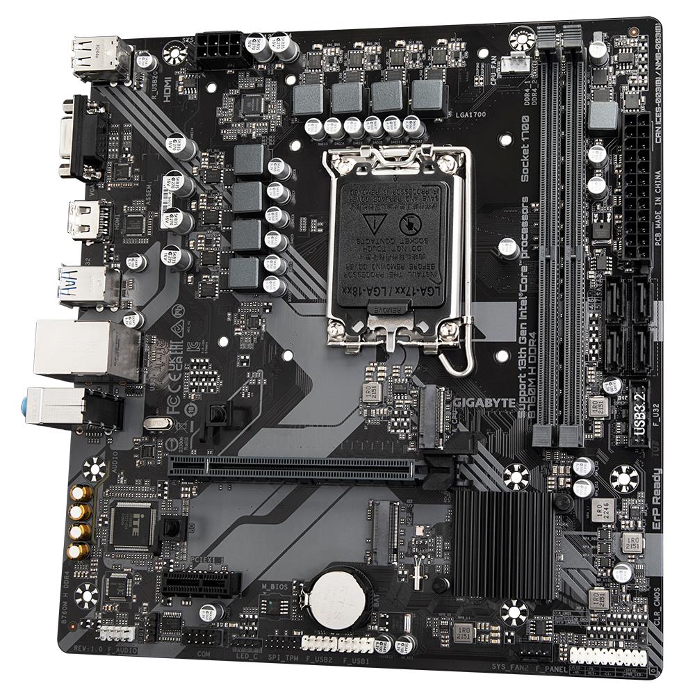 GIGABYTE B760M H DDR4 M.2 HDMI MATX 1700P