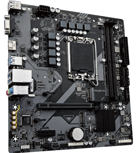 GIGABYTE B760M-H DDR5 VGA-HDMI PCIe 4.0 1700p mATX