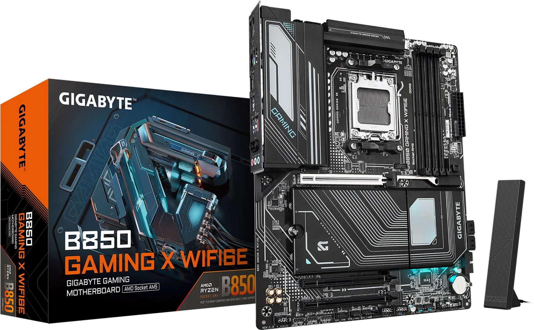 GIGABYTE B850 GAMING X WIFI6E HDMI DP PCIE 5.0 AM5 ATX