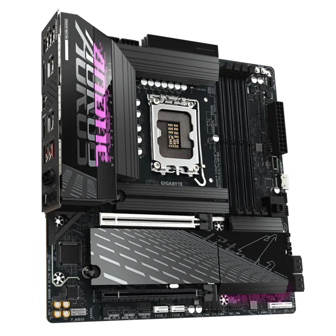 GIGABYTE B860M AORUS ELITE WIFI6E DDR5 HDMI-DP PCIE 5.0 1851p mATX
