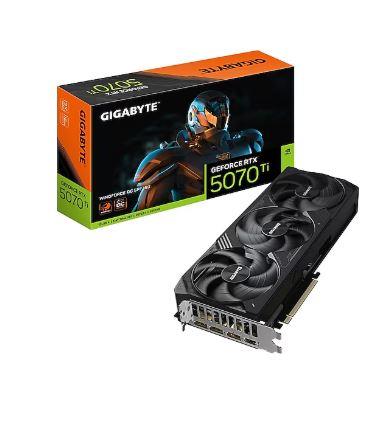 GIGABYTE RTX5070Ti GV-N507TWF3OC-16GD 16GB Geforce RTX5070Ti GDDR7 256bit HDMI 3xDP 16x Ekran Kartı