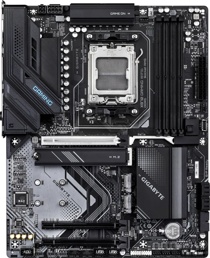 GIGABYTE X870 GAMING WIFI6 HDMDP TYPEC PCIE 5.0 AM5 ATX