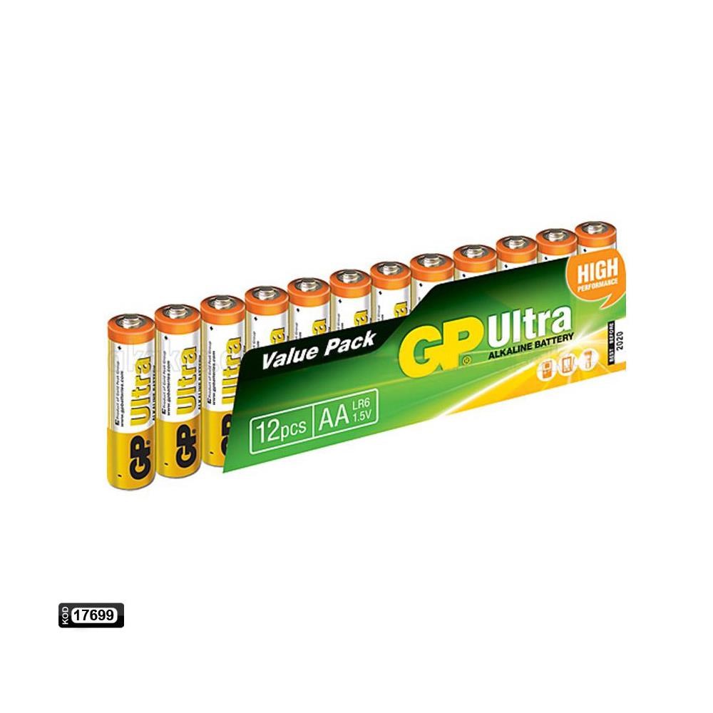 GP 15AU  ALKALİN AA KALEM PİL ULTRA