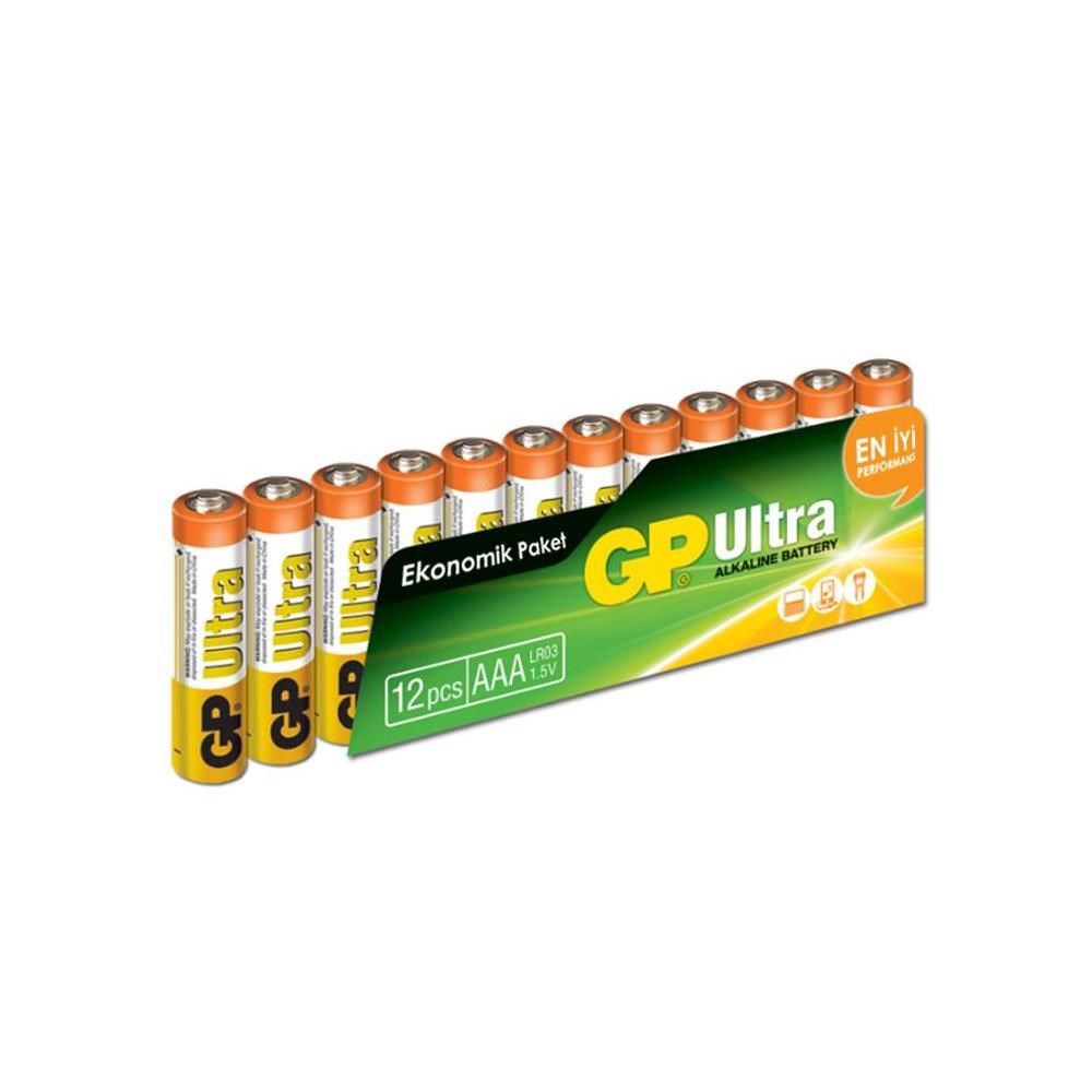 GP ULTRA 24AU ALKALİN PİL AAA  KALEM İNCE
