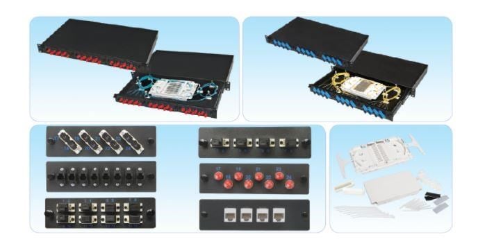 HCS DataLight PFO-10001-1U 19 İnç 1U Boş Modüler Fiber Optik Patch Panel