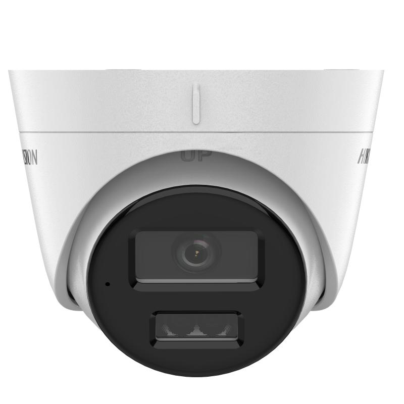 HIKVISION DS-2CD1343G2-LIUF 1/3 Cmos Sensör 4MP 2.8mm Smart Hybrid Light POE Sesli Dome IP Güvenlik Kamera