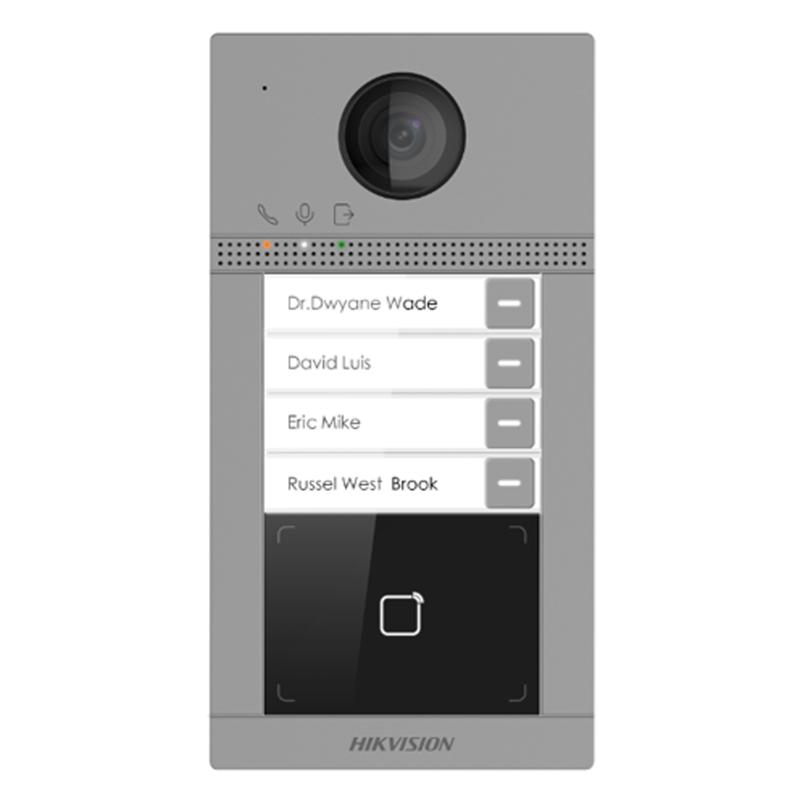 HIKVISION DS-KV8413-WME1(C) Intercom Sistemi Dış Ünite Villa Tipi Buton