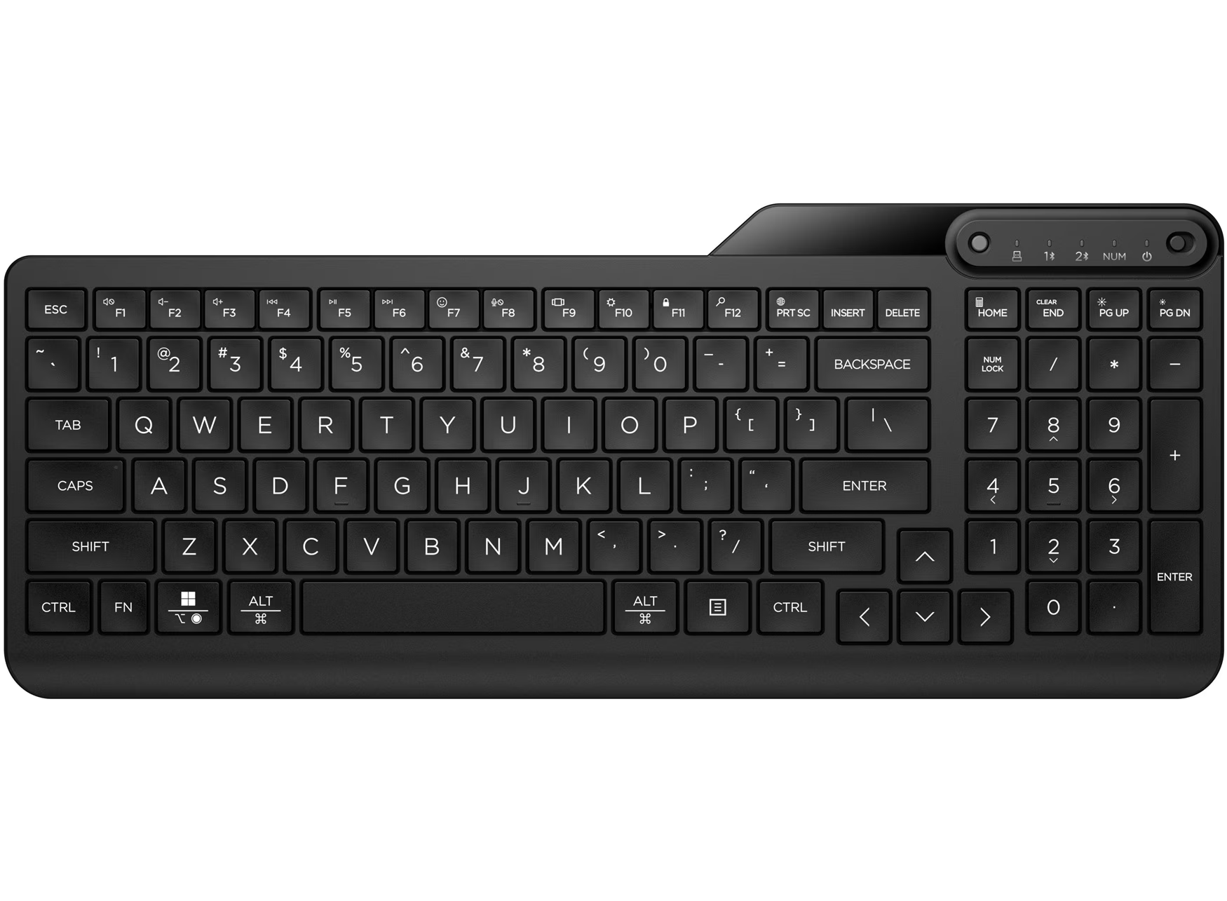 HP 475 Kablosuz Q Trk Siyah Klavye (7N7B9AA)