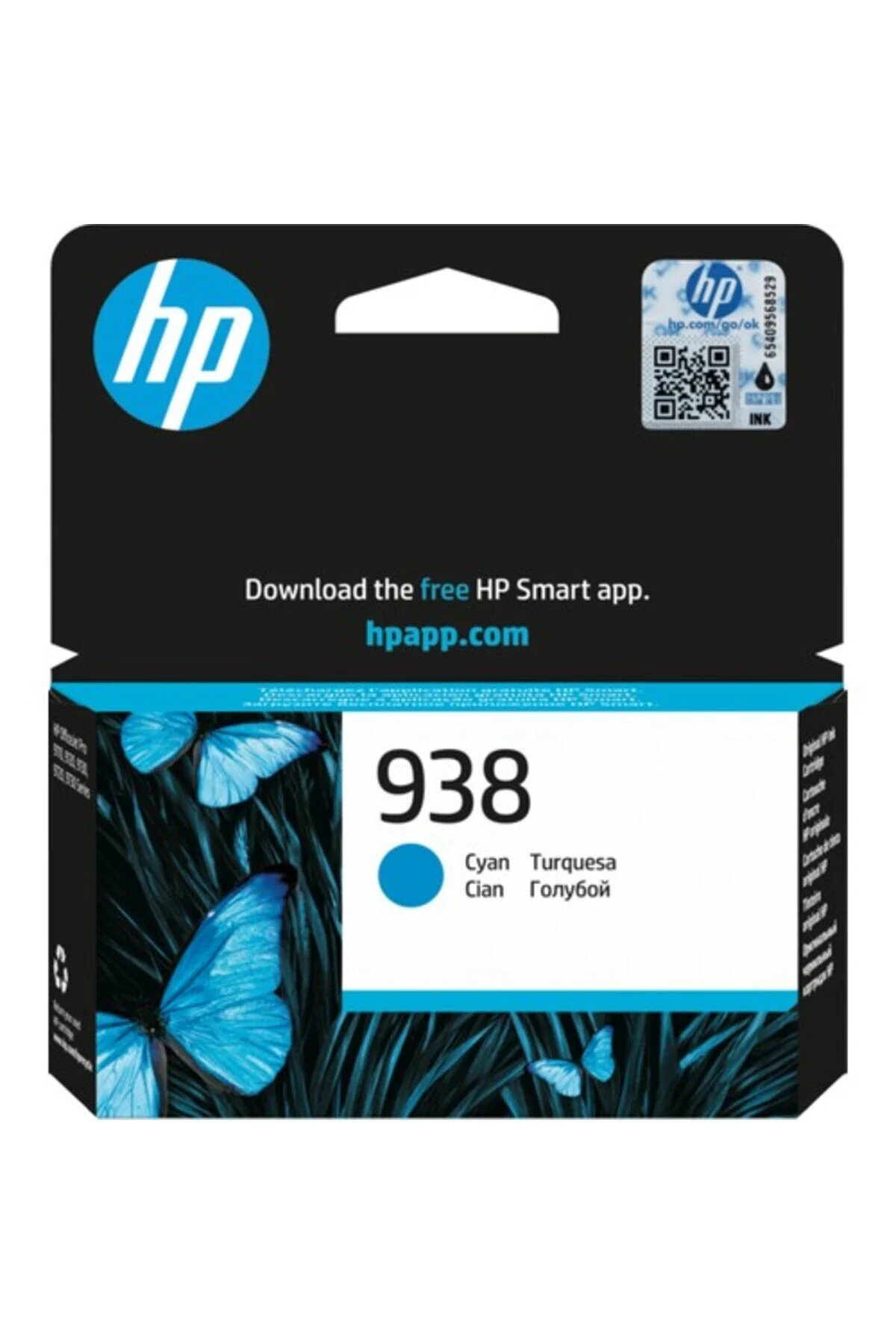 HP 938 Camgöbeği Orijinal Mürekkep Kartuşu - 4S6X5P