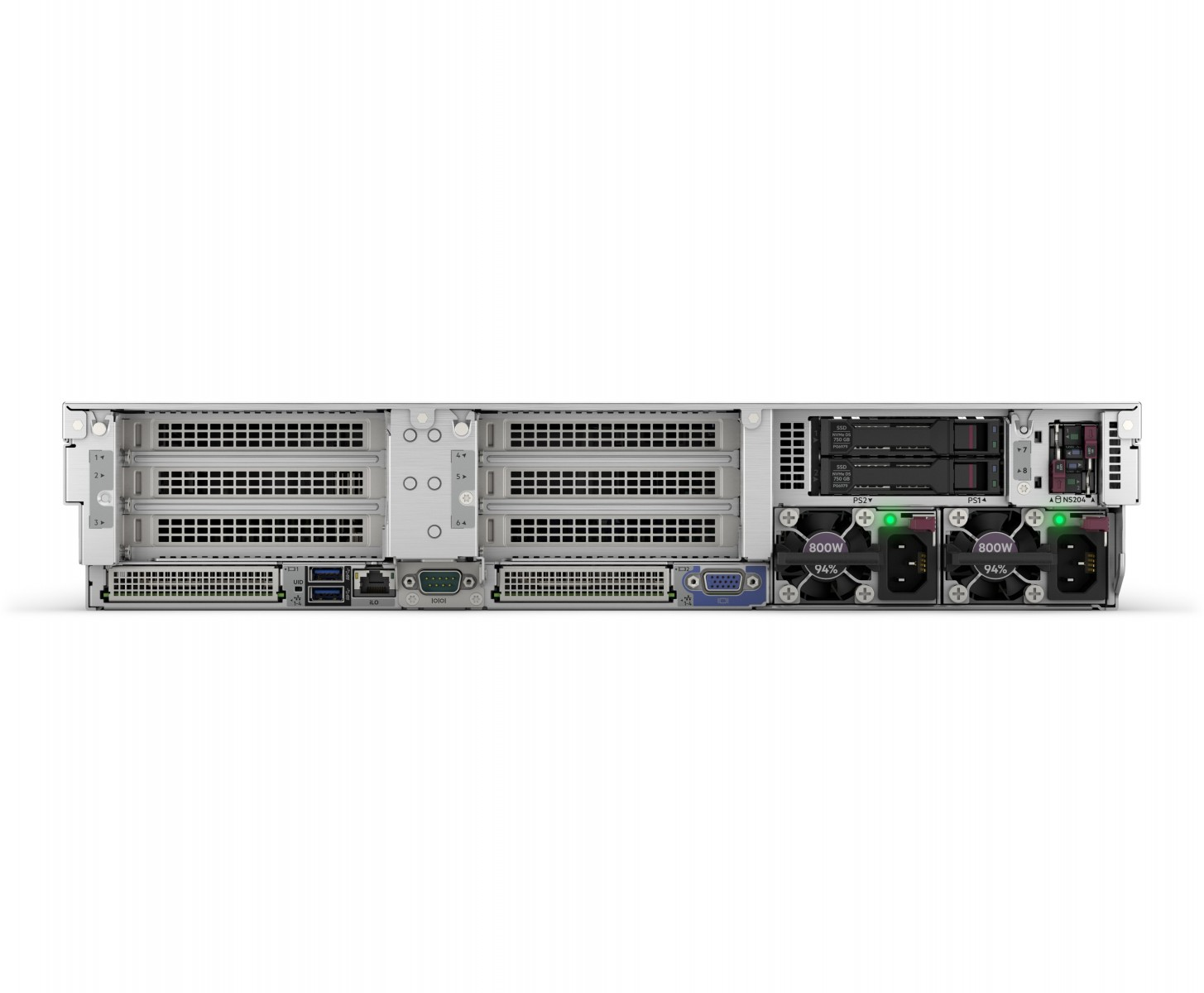 HPE DL380 G11 XEON GOLD 6530 P81787-425 128GB DDR5 RDIMM-4X1.92TB SSD-2x1100w Rack Sunucu (10003)