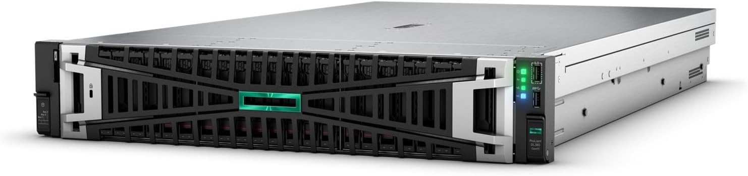 HPE DL380 Gen11 Gold 5416S-64GB DDR5 RDIMM-2x480GB SSD Rack Sonucu(P81784-425)
