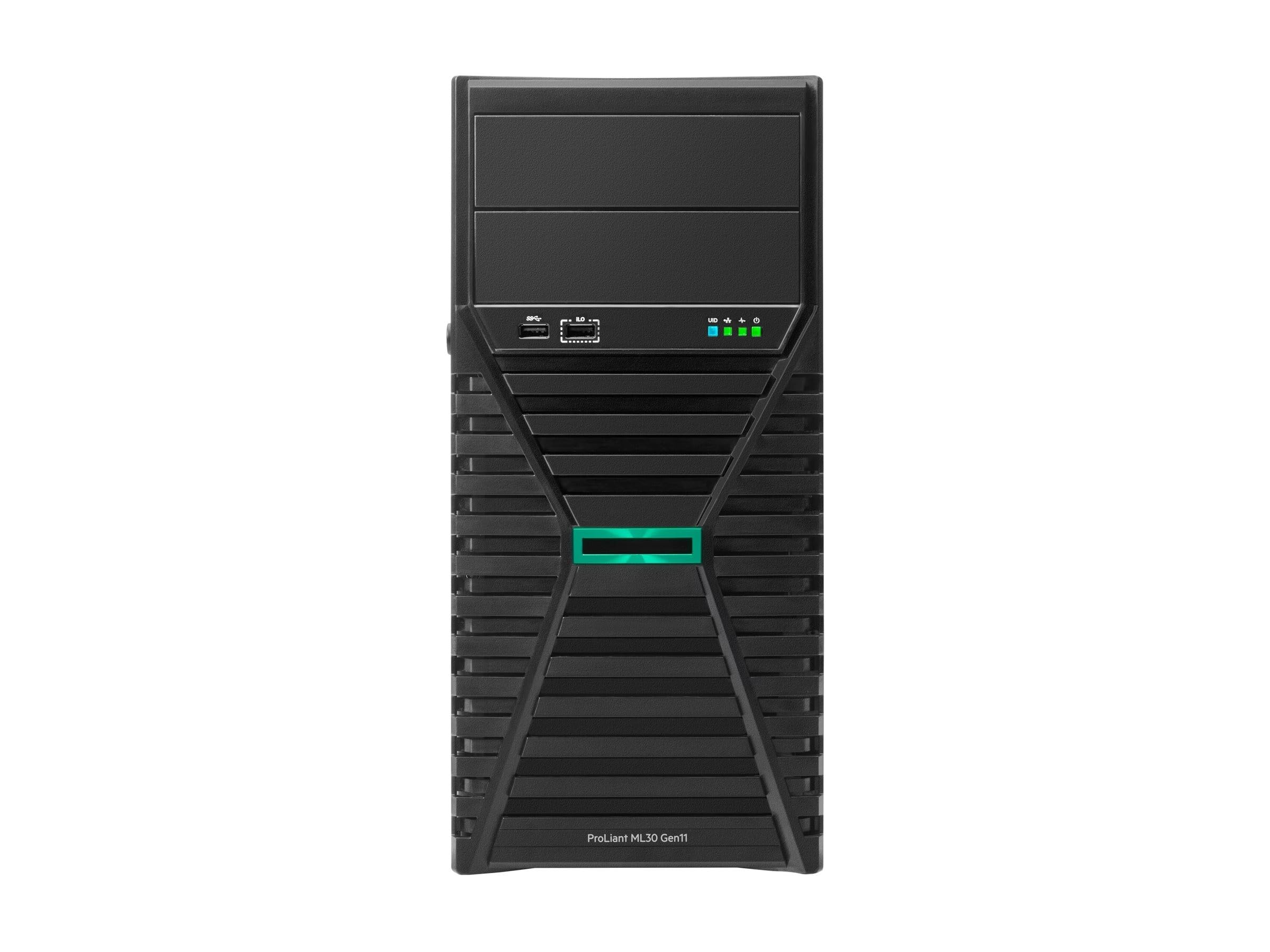 HPE ML30 GEN11 P71385-425 E2414-32GB DDR5 UDIMM-1X480GB SSD-2X1TB SATA Tower Sunucu (10469)