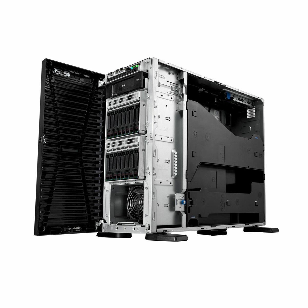 HPE PROLIANT ML110 G11 P81774-425 XEON 3508U-128GB DDR5 RDIMM-2X480GB+6X960GB SSD-2x1000w Tower Sunucu