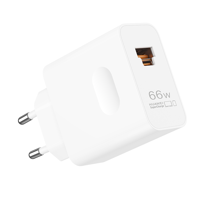 HUAWEI 66W USB+TYPE C Şarj Adaptörü Beyaz JELLY-A061
