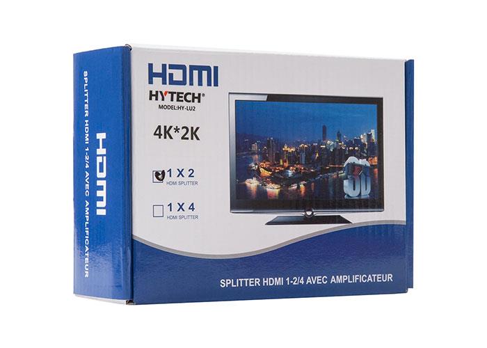 HYTECH HY-LU2 2 Port 4K*2K HDMI Splitter (Çoklayıcı)