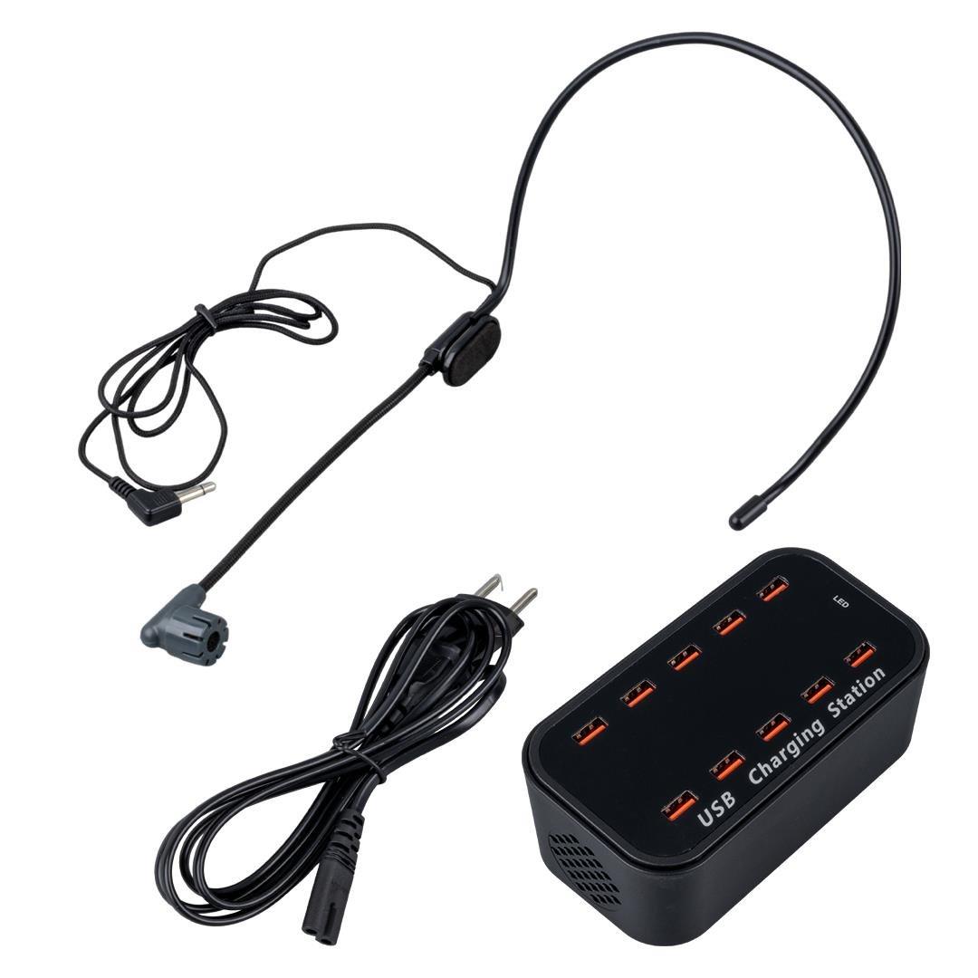 Hello HL-27915 25li Kulaklık Tipi Tur Rehber Sistemi Seti (100 Metre Menzil)