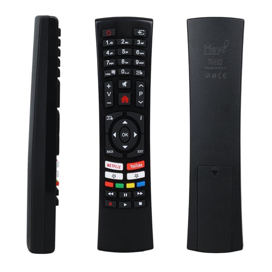 Hey Küçük Kalıp Vestel Netflix Youtube Tuşlu Yazısız Lcd Led TV Kumanda (RC4390-30100824)