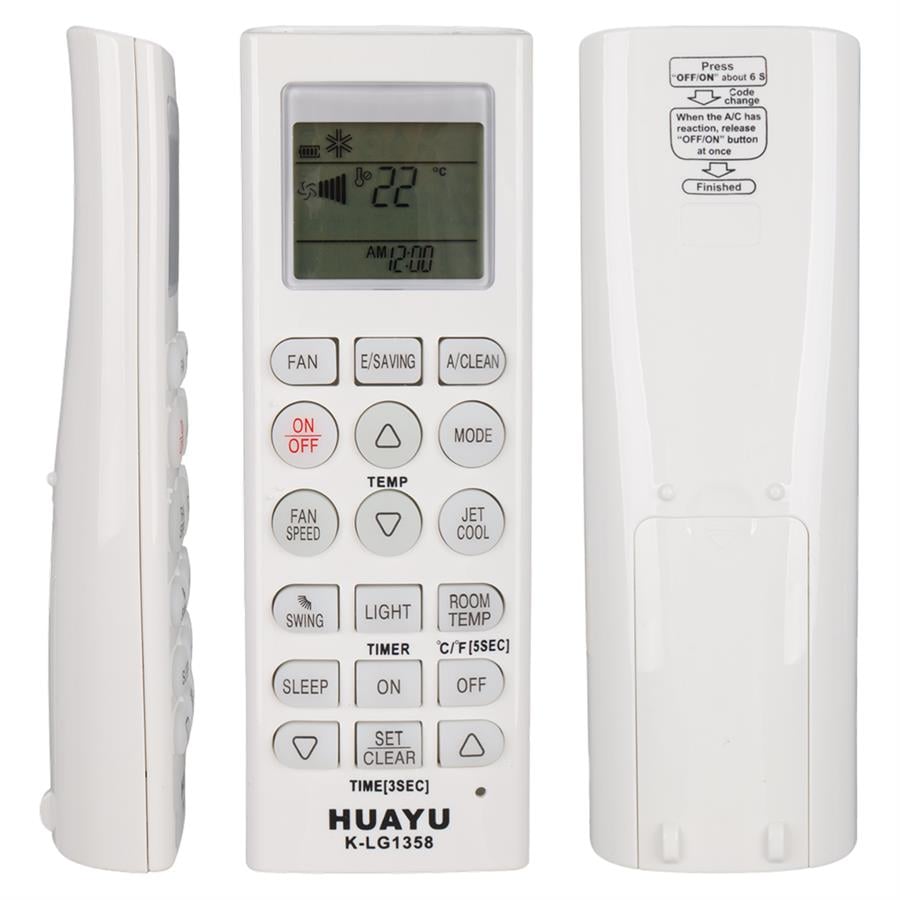 Huayu K-LG1358 LG - Beko - Arçelik A/C Akıllı Universal Klima Kumandası