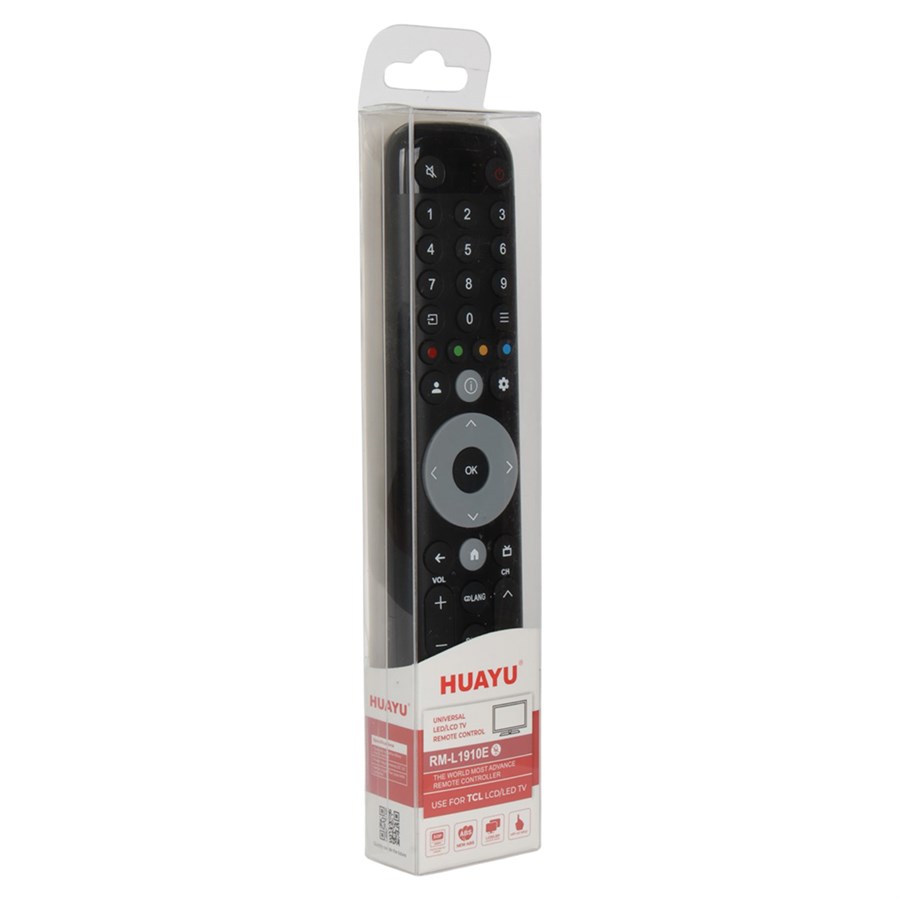 Huayu-L1910E TCL Netflix-Prime Video-Youtube-TCL Channel-TCL Home-Web Tuşlu Ses Komutsuz LCD TV Kumanda