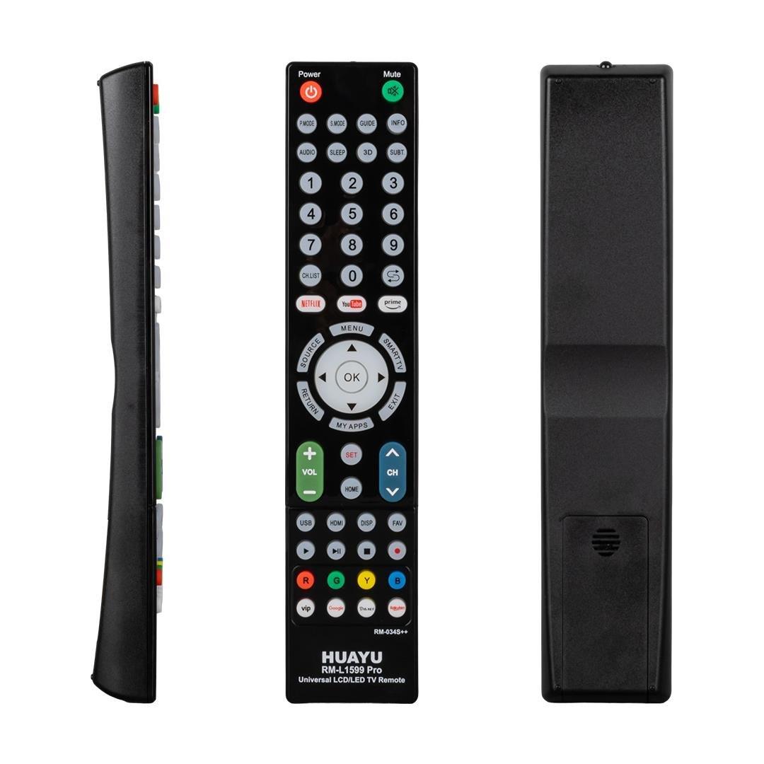 Huayu RM-034S++/RM-L1599 Universal LCD LED TV Kumanda