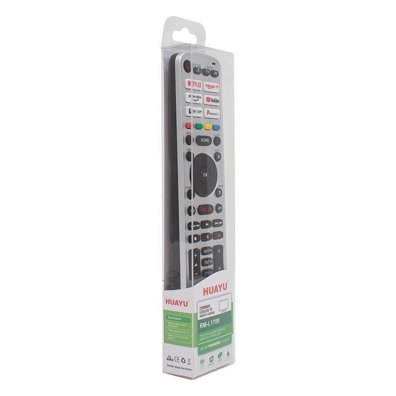 Huayu RM-L1700 Panasonic Netflix-Youtube-Prime Video-Rakuten Tuşlu Lcd-Led Tv Kumanda
