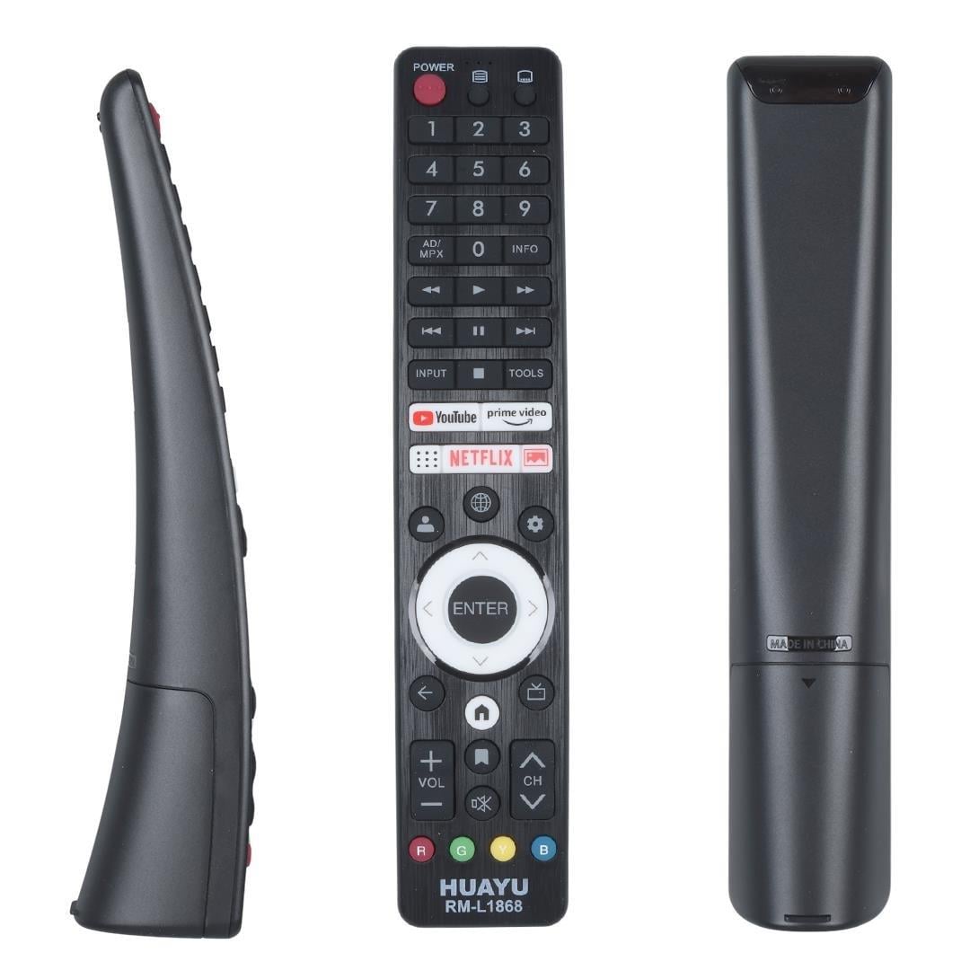 Huayu RM-L1868 Üniversal Sharp Netflix - Youtube - Prime Video Tuşlu LCD-LED TV Kumanda