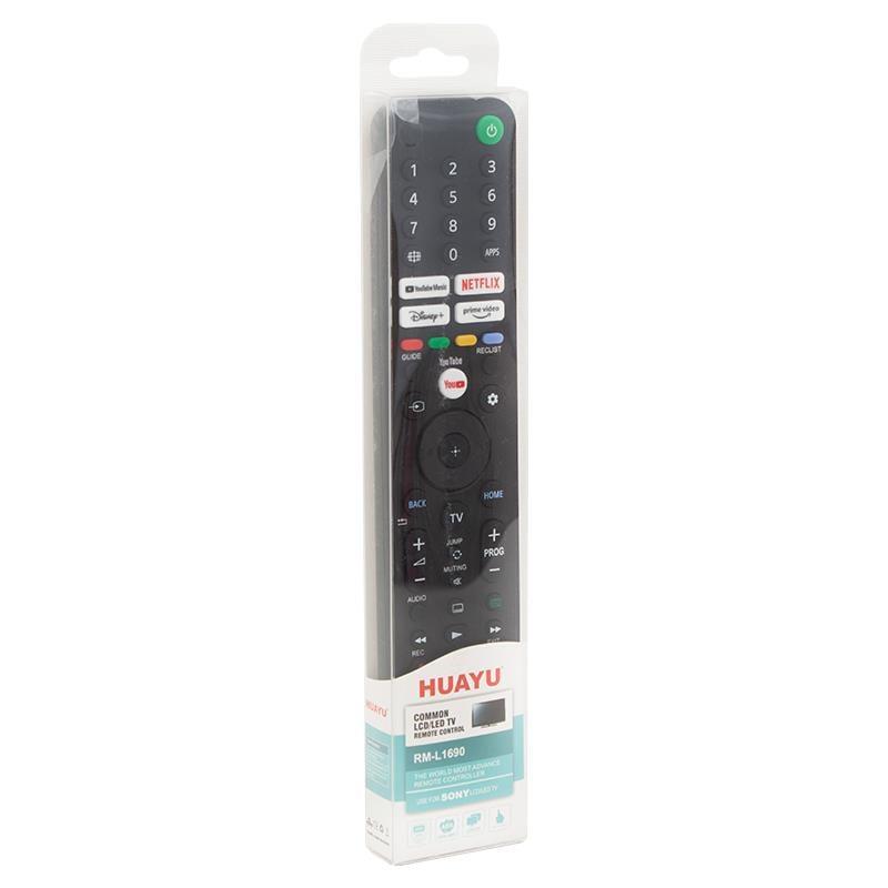 Huayu Sony Netflix-Youtube-Prime Video-Disney+ Tuşlu Lcd Led TV Kumanda RM-L1690